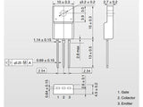 Transistor STP4NA90FI Mosfet TO220 CH-N 900 V 2.2 A