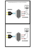 Transformador 12 V 2 A con Tap Central - Entrada 110 V