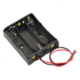 Porta Baterías para 3 Pilas AA con Cable