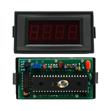 Amperímetro Digital de Carátula 0-5 A Cuatro Dígitos