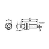 Sensor de Proximidad Inductivo NPN  LJ12A3-4-Z/BX