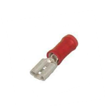 Terminal Eléctrica Faston Hembra 1/4" para Cable 22-18 AWG con Forro