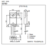 Transistor TT2170LS TO220