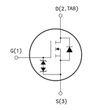 Transistor STB6NK60ZT4 Mosfet Pequeña Señal CH-N 600 V 6 A