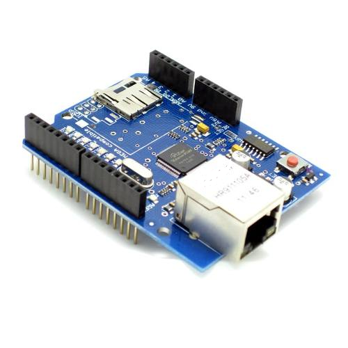 Scheda Di Espansione Ethernet W5100 Per Arduino - Modulo Schermato, Con Scheda Di Espansione Ethernet W5100 Per Arduino - Modulo Schermato, Con