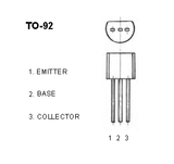 Transistor 2N5551BU Pequeña Señal