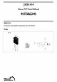Transistor 2SB1492 Potencia
