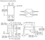 Optoacoplador TCET1108 Salida Fototransistor