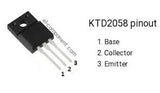 Transistor KTD2058 TO220