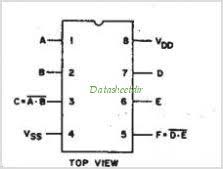 CD40107BE CMOS Dos Buffer/Controlador NAND ventas de circuitos ...