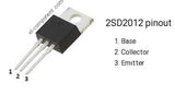 Transistor 2SD2012 TO220