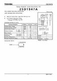 Transistor 2SD1947 TO220