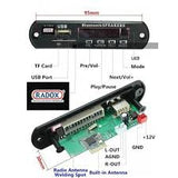 Reproductor de Audio Digital MP3 para Memorias USB y SD con Bluetooth y Control Radox 870-280