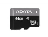 Memoria MicroSD 64 GB Adata  AUSDX64GUICL10 con Adaptador Clase 10