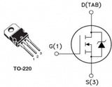 Transistor STP65NF06 Mosfet TO220 CH-N 60 V 60 A