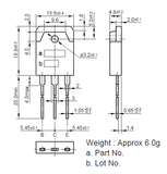 Transistor 2SD2560 Potencia