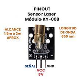 Módulo Sensor Láser KY-008