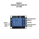 Módulo de 1 Relevadores 5 V Básico KY-019