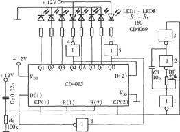 CD4516 CMOS Contador Binario Arriba/Abajo circuito integrado ...