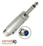 Adaptador Plug 6.3 mm Mono a  Jack Cannon (XLR3)