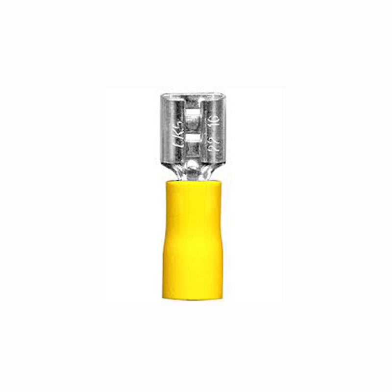Fastron Cable Terminal Eléctrica Faston Hembra para Cable 12-10 AWG 1 terminal ...