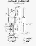 SCR 2 A 400 V TO220 2P4M