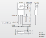 Transistor GT45F122 Mosfet IGBT TO220 CH-N 300 V 45 A