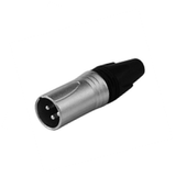 Plug Cannon (XLR3) para Extensíon Metálico PL-128BA