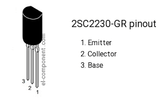 Transistor 2SC2230 Pequeña Señal