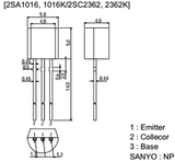 Transistor 2SC2362 Pequeña Señal