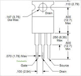 Transistor BUZ103 Mosfet TO220 CH-N 50 V 40 A