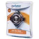 Hub 4 Puertos USB Manhattan 162272 2.0