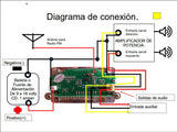 Reproductor de Audio Digital MP3 para Memorias USB y SD con Bluetooth y Control