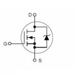 Transistor IRFIZ34N Mosfet TO-220 CH-N 55 V 21 A