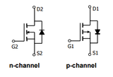 Transistor AO4614 Mosfet Pequeña Señal CH-P y CH-N 40 V 5 A