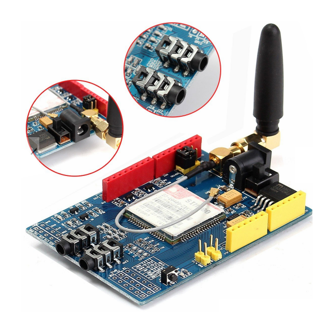 Módulo GPRS/GSM Shield con Antena Integrada SIM900 – Carrod