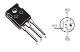 Transistor STW34NB20 Mosfet Potencia CH-N 200 V 34 A