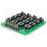 Teclado Matricial de Micro Switchs 4 X 4