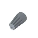 Terminal Eléctrica Faston Capuchón para Cable 22-16 AWG Gris