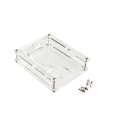 Caja de Acrílico 8 cm X 6.5 cm X 1.3 cm Transparente para Arduino Uno