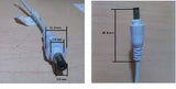 Plug Invertido 5.1 mm con Clip y Cable