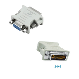Adaptador Plug DVI-I 24+5 Dual Link a Jack VGA