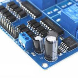 Módulo de 16 Relevadores 12 V con Optoacoplador