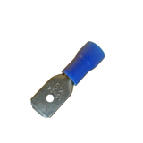 Terminal Eléctrica Faston Macho 3/16" para Cable 16-14 AWG con Forro