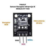 Módulo Sensor Infrarojo Receptor KY-022