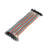 Juego de 10 Cables Jumpers Macho-Hembra 20 cm Varios Colores
