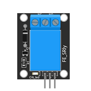 Módulo de 1 Relevadores 5 V Básico KY-019