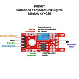 Módulo Sensor de Temperatura  Digital Térmico NTC KY-028