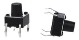 Switch Push Mini sin Base 4 Pines 1.5 mm
