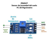 Módulo Sensor de Humedad de Suelo sin Relevador